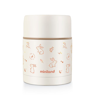 Miniland Miniland - VOEDSELTHERMOS KONIJN 600ml, ecofriendly collectie