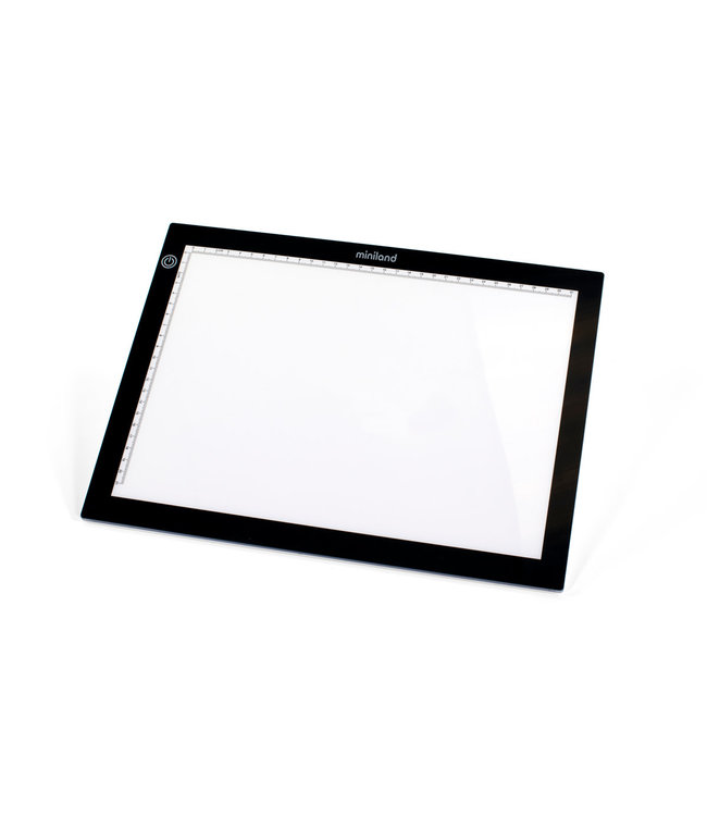 Miniland Miniland - A4 LIGHTPAD 36x27x0,5cm, met microUSB kabel, 3+