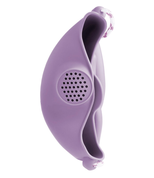 Scrunch Scrunch - GIETER lichtpaars diam.12x10cm, handvaten met touw, opvouwbaar, 100%  siliconen, recycleerbaar, 12m+