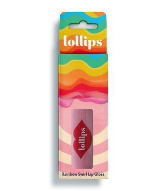 Snails Snails - Lollips: RAINBOW SWIRL, lipgloss, in doosje