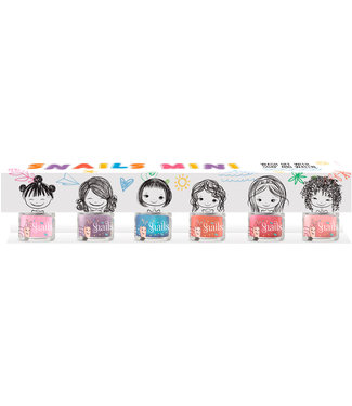 Snails Snails - Mini 6-pack: MINI SNAILS 6-pack, Tooth fairy, Pinky Pink, Make a wish,  PromGirl, Maui, Lava