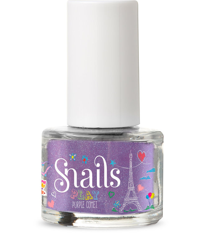 Snails Snails - Play Nagellak 7ml: PURPLE COMET, afwasbaar