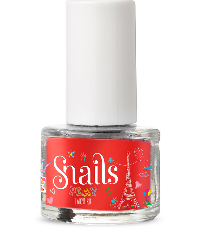 Snails Snails - Play Nagellak 7ml: LADYBIRD, afwasbaar