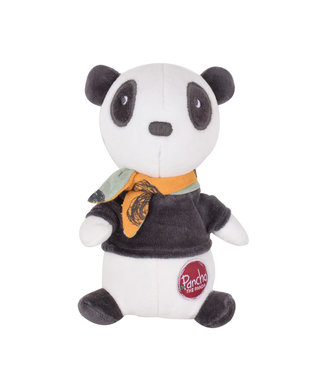 Tikiri Tikiri - PANDA - SOFT TOY 19cm, met bamboe-stof, in vensterdoos, 0+