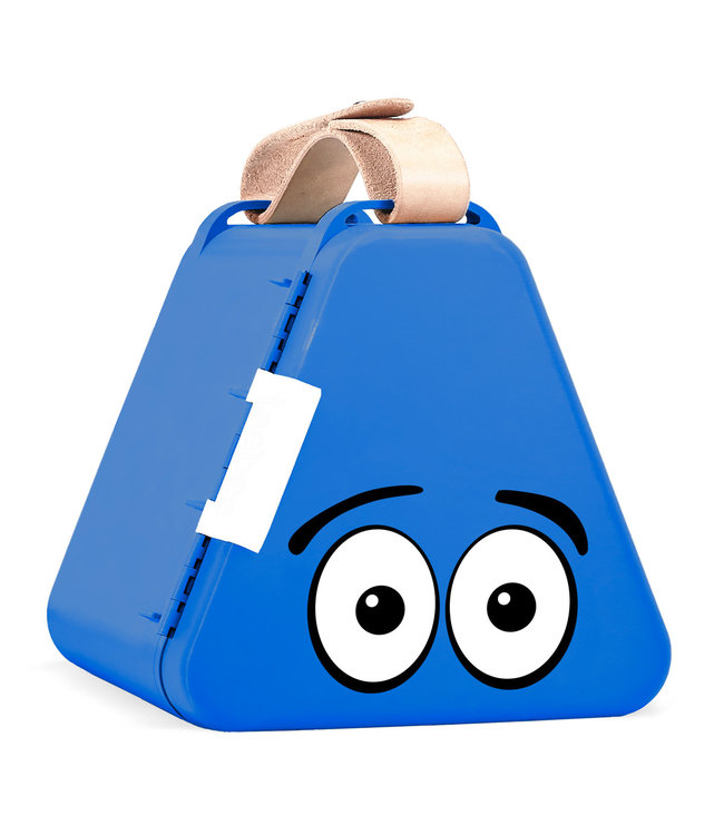 Trunki Trunki - TEEBEE Terrance Blauw - Kids Travel Toy Box, bevat een leuk activiteitenboekje, kleurpotloden en stickers, in doos 15,5x18x18cm,Â 3+