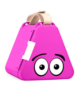 Trunki Trunki - TEEBEE Trixie Roze - Kids Travel Toy Box, bevat een leuk activiteitenboekje, kleurpotloden en stickers, in doos 15,5x18x18cm, 3+