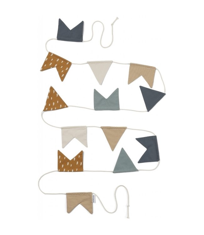 Liewood Liewood - Happi Flag Chin - Blue Multi Mix