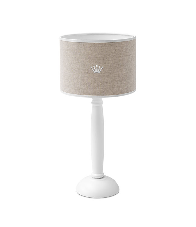 First First - table lampshade BRISTOL ETHNIC WHITE - beige