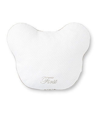 First First - Pillow For Bed Teddy Ethnic White