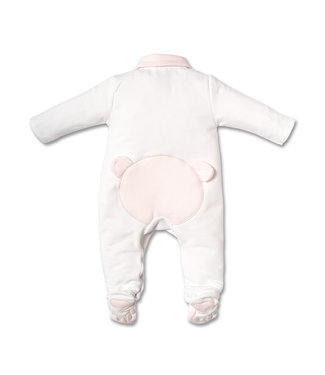 First First - rompersuit   ORSO PRETTY PINK white-blush pink