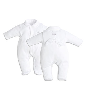 First First - rompersuit   ANGEL ESSENTIALS WHITE white