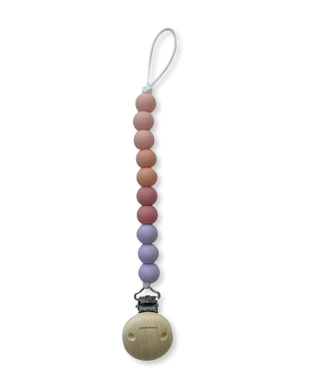 Chewies & More Chewies&More - Clip Silicone Beads - Ombre Pastel Purple Limited