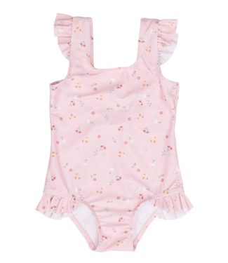 Little Dutch Little Dutch - Swimsuit Ruffles - Little Pink Flowers