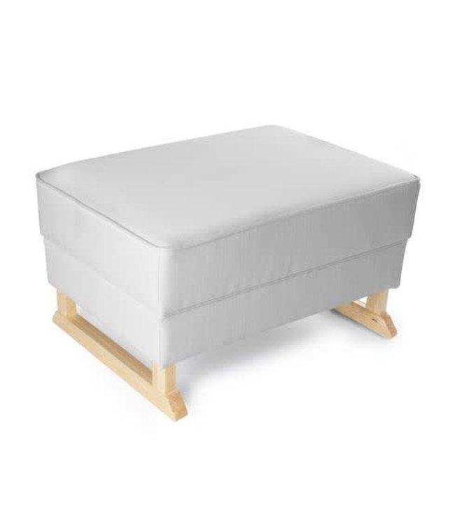 Rocking Seats Rocking Seats - Bliss Footstool - silver grey, naturel legs