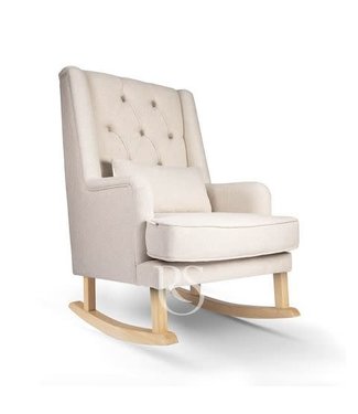 Rocking Seats Rocking Seats - Royal Rocker natural linen beige, natural legs