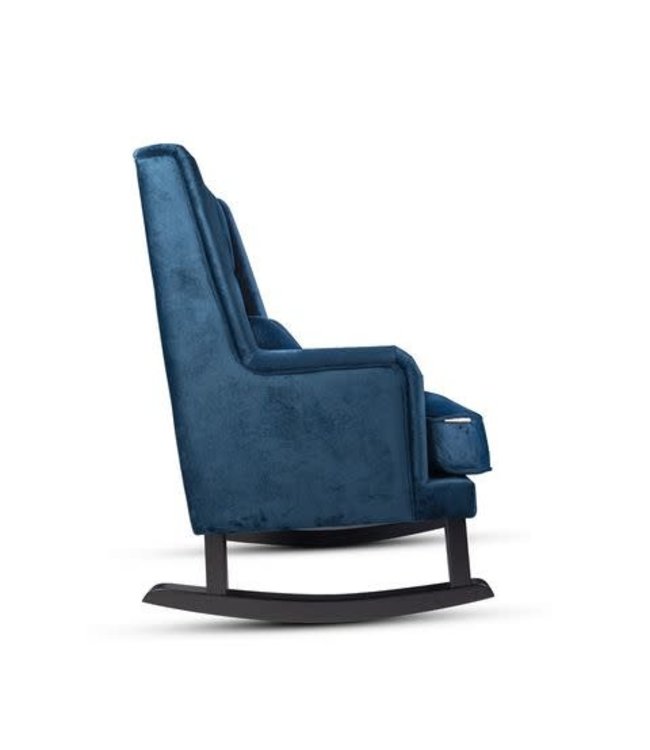 Rocking Seats Rocking Seats - Royal Rocker velvet petrol blue, black legs