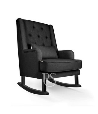 Rocking Seats Rocking Seats - Royal Rocker - anthracite grey, black legs