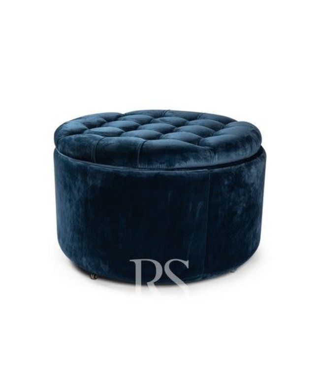 Rocking Seats Rocking Seats - Royal Storage Box velvet petrol blue