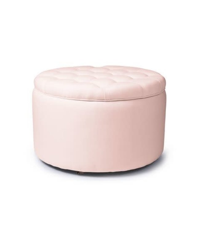 Rocking Seats Rocking Seats - Royal Storage Box blush pink, metal wheels