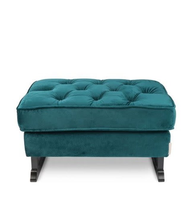 Rocking Seats Rocking Seats - Royal Footstool velvet esmerald green, black legs