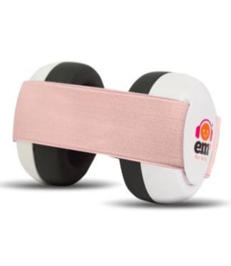 Em's For Kids Em's for Kids - Baby Gehoorbeschermers White/ Coral 0-18 m