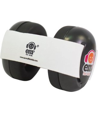 Em's For Kids Em's for Kids - Baby Gehoorbeschermers Black/ White 0-18 m