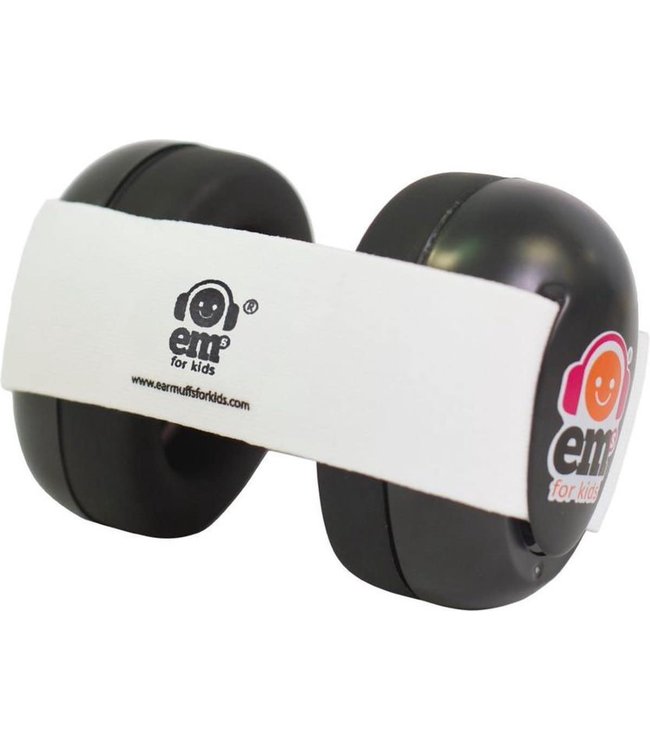 Em's For Kids Em's for Kids - Baby Gehoorbeschermers Black/ White 0-18 m