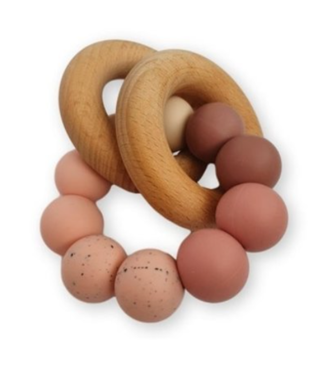 Chewies & More Chewies&More - Basic Rattle - Ombre/Rose