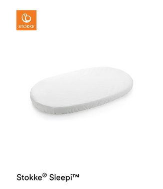 Stokke Stokke - Sleepi Fitted Sheet White