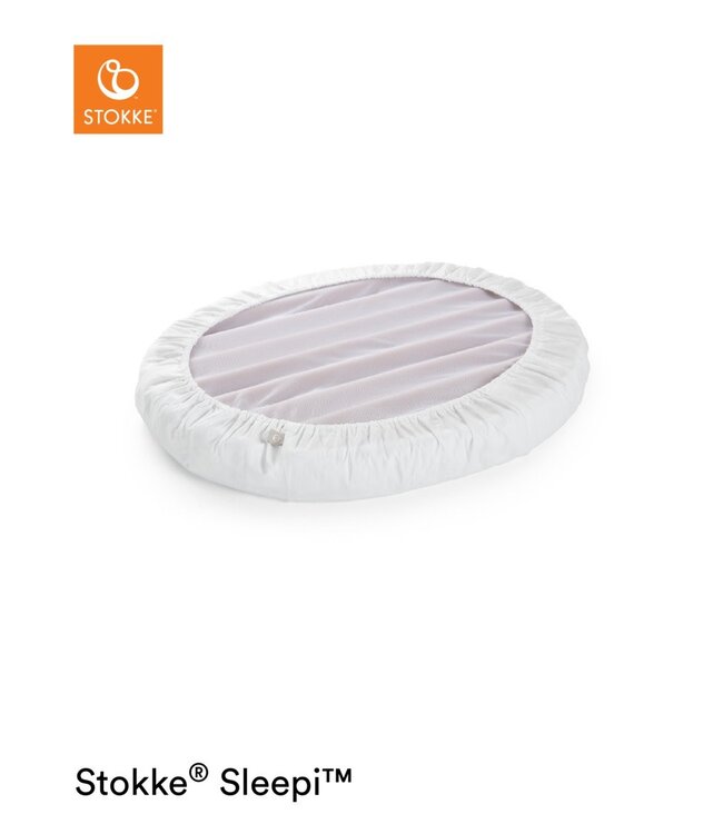 Stokke Stokke - Sleepi Mini Fitted Sheet White