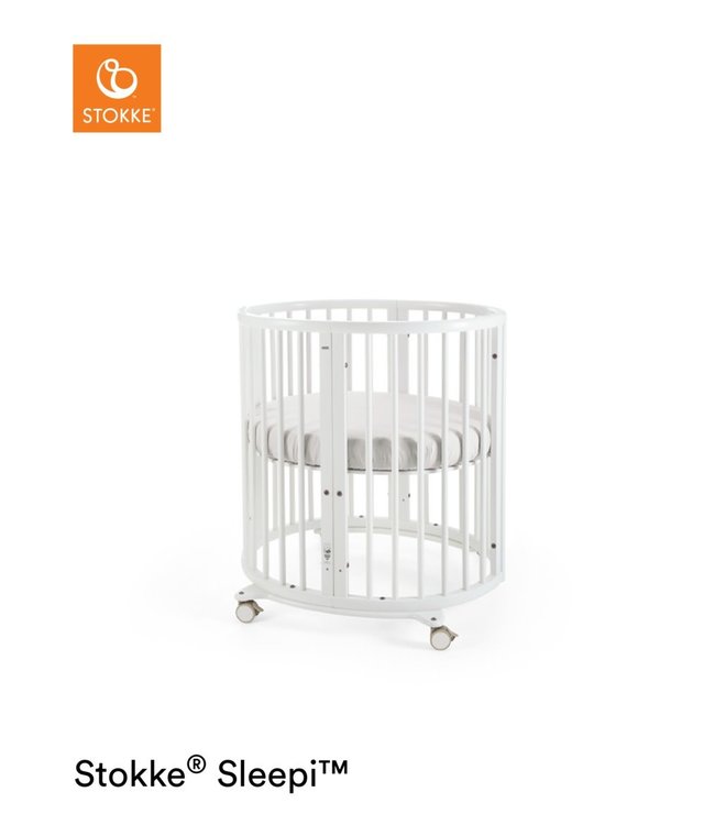 Stokke Stokke - Sleepi Mini Fitted Sheet White