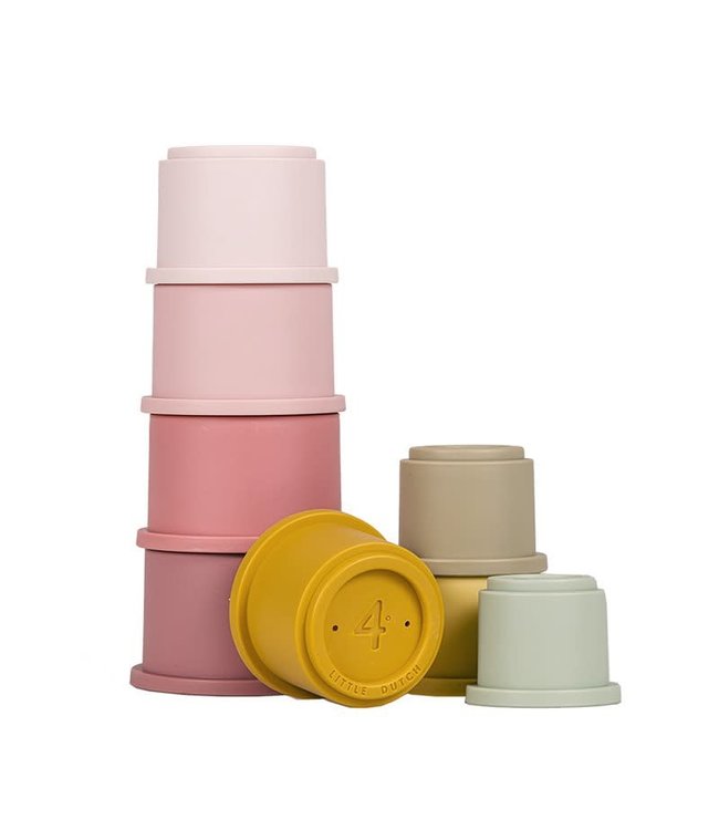 Little Dutch Toys Little Dutch - Stapelbekers Roze