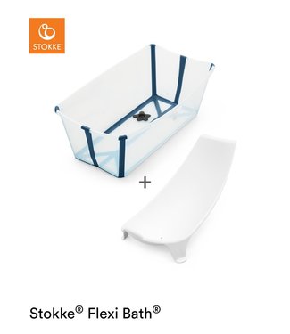 Stokke Stokke - Stokke Flexi Bath Bundle Transparent Blue