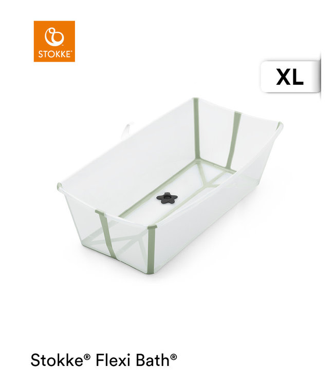 Stokke Stokke - Stokke Flexi Bath X-Large Transparant Green