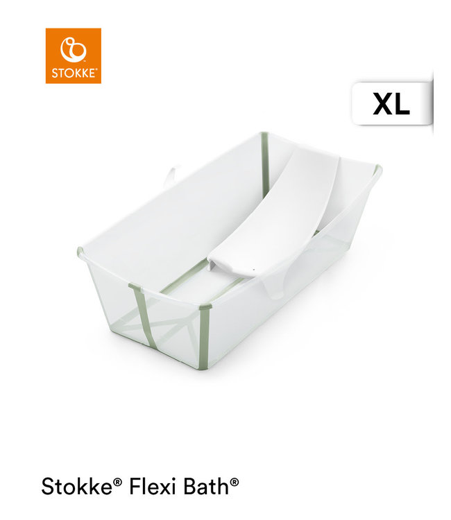 Stokke Stokke - Stokke Flexi Bath X-Large Transparant Green