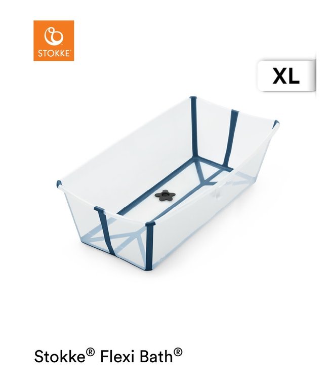 Stokke Stokke - Stokke Flexi Bath X-Large Transparent Blue