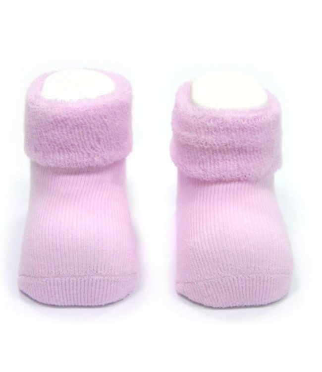 Mamelou Cambrass - sokjes doos roos - 1-6 maanden