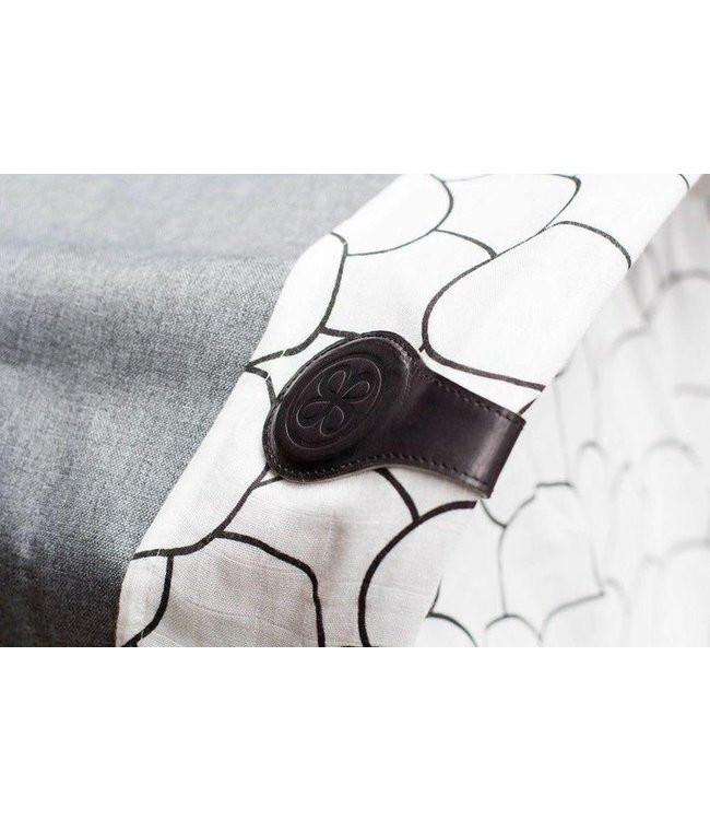 Cloby Cloby- Swaddle clips voor UV deken Black