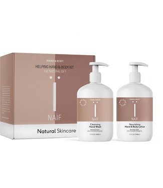 Naif Naif - Helping Hand & Body Kit (handwash 340ml, hand&bodylotion 340ml) Box