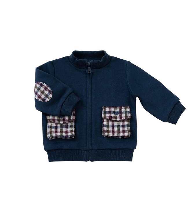 Natini Natini - Sweater Manu - Blue/bordeaux