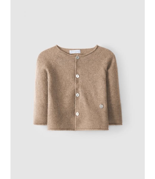 Laranjinha Laranjinha - Gilet met Knoopjes Camel