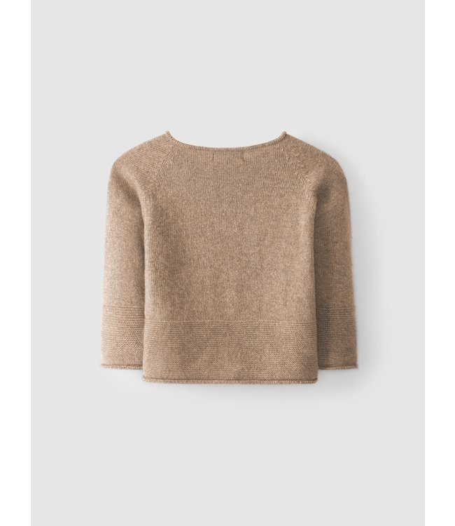 Laranjinha Laranjinha - Gilet met Knoopjes Camel