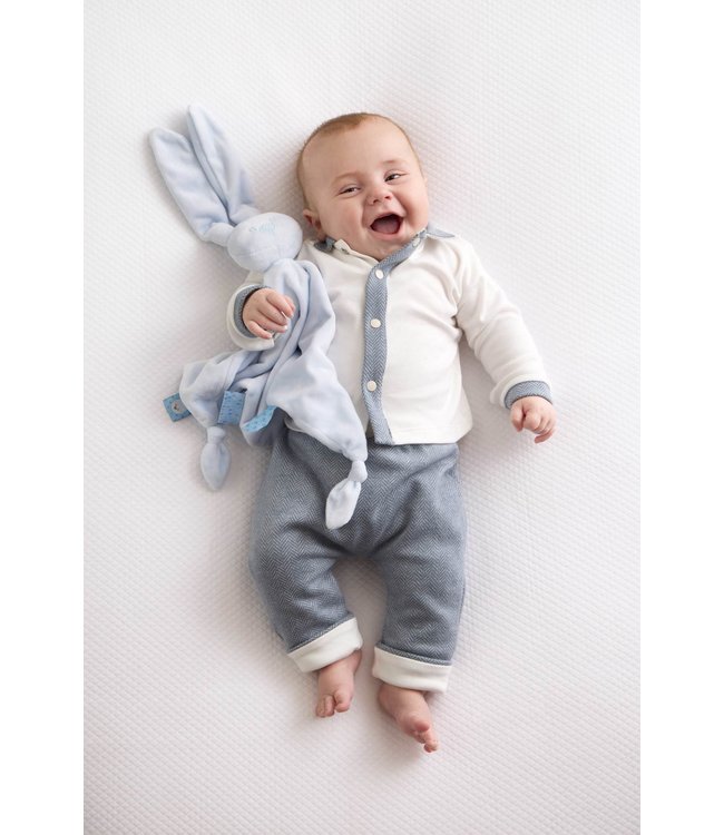 Living Nature Living Nature - 2Delig Lowie - Wit/Blauw