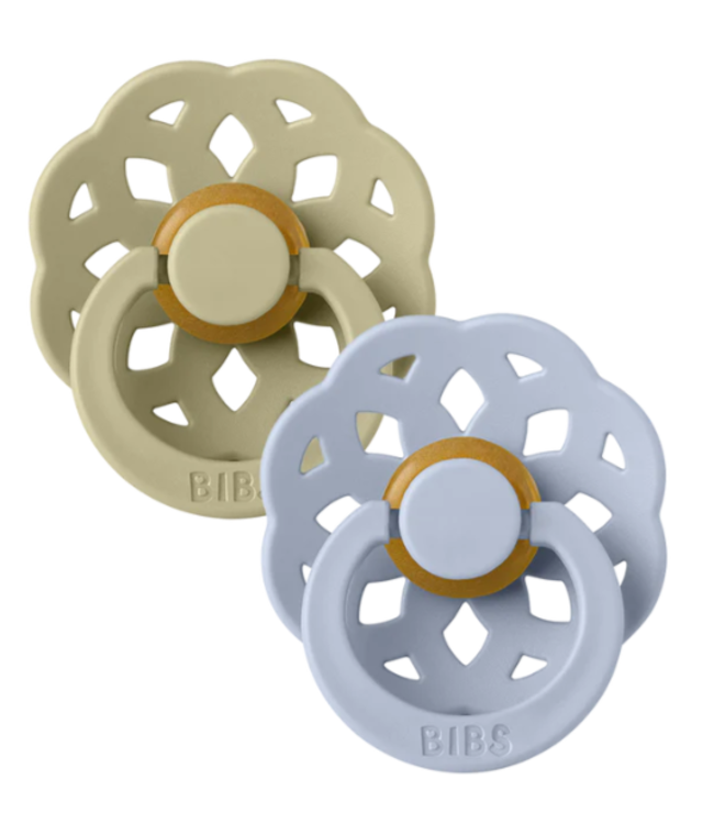 Bibs BIBS  - Boheme 2 PACK - Khaki/Dusty Blue - T1