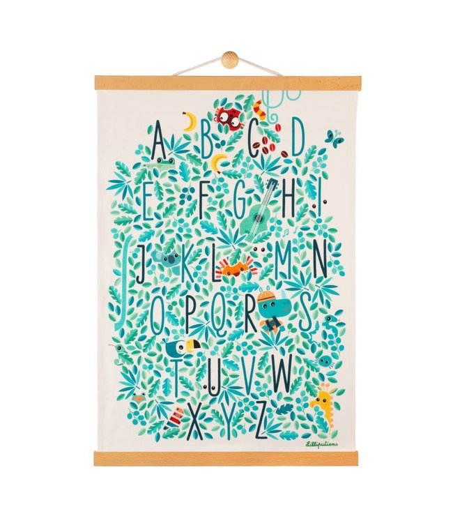 Lilliputiens Lilliputiens - Abc Poster Jungle
