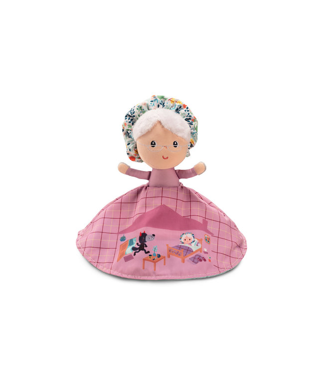 Lilliputiens Lilliputiens - Roodkapje Omkeerbare Vertelpop