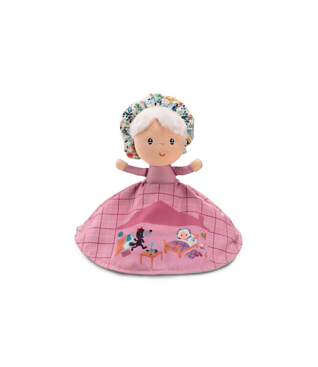 Lilliputiens Lilliputiens - Roodkapje Omkeerbare Vertelpop