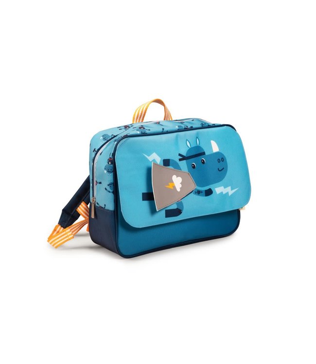 Lilliputiens Lilliputiens - Schooltas Van Gerecycled Pet Super Marius - A4