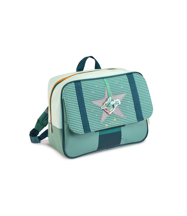 Lilliputiens Lilliputiens - Schooltas Van Gerecycled Pet Magic Joe - A4