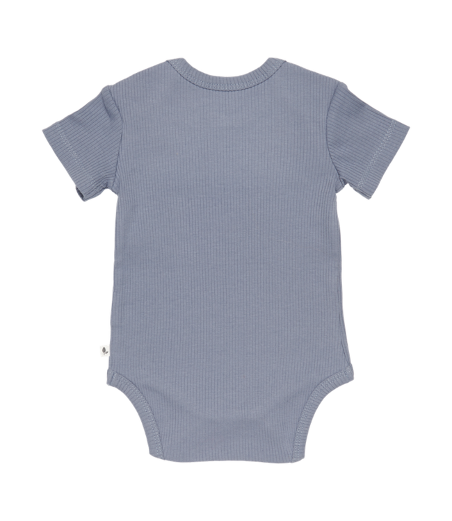 Little Dutch Little Dutch - Romper korte mouw Rib Blue